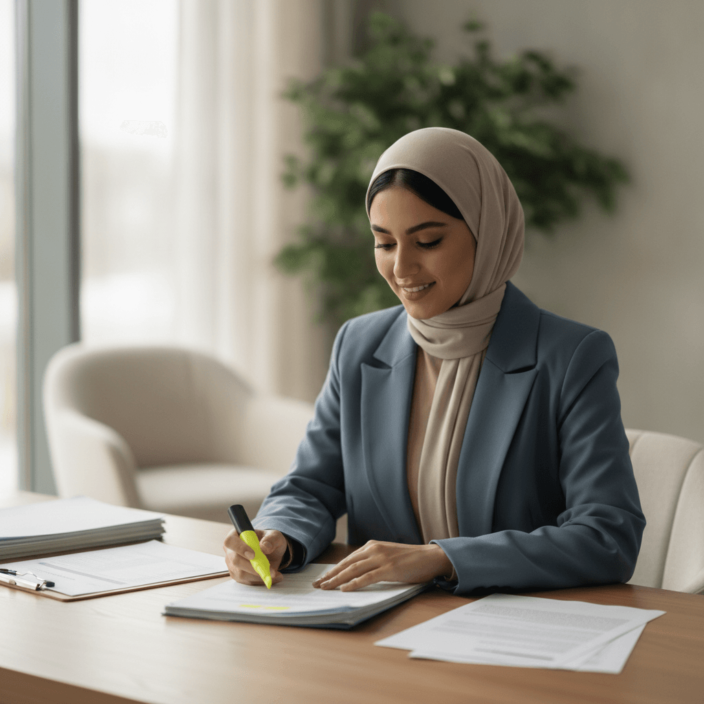 خريج جامعي سعودي يعمل على سيرته الذاتية