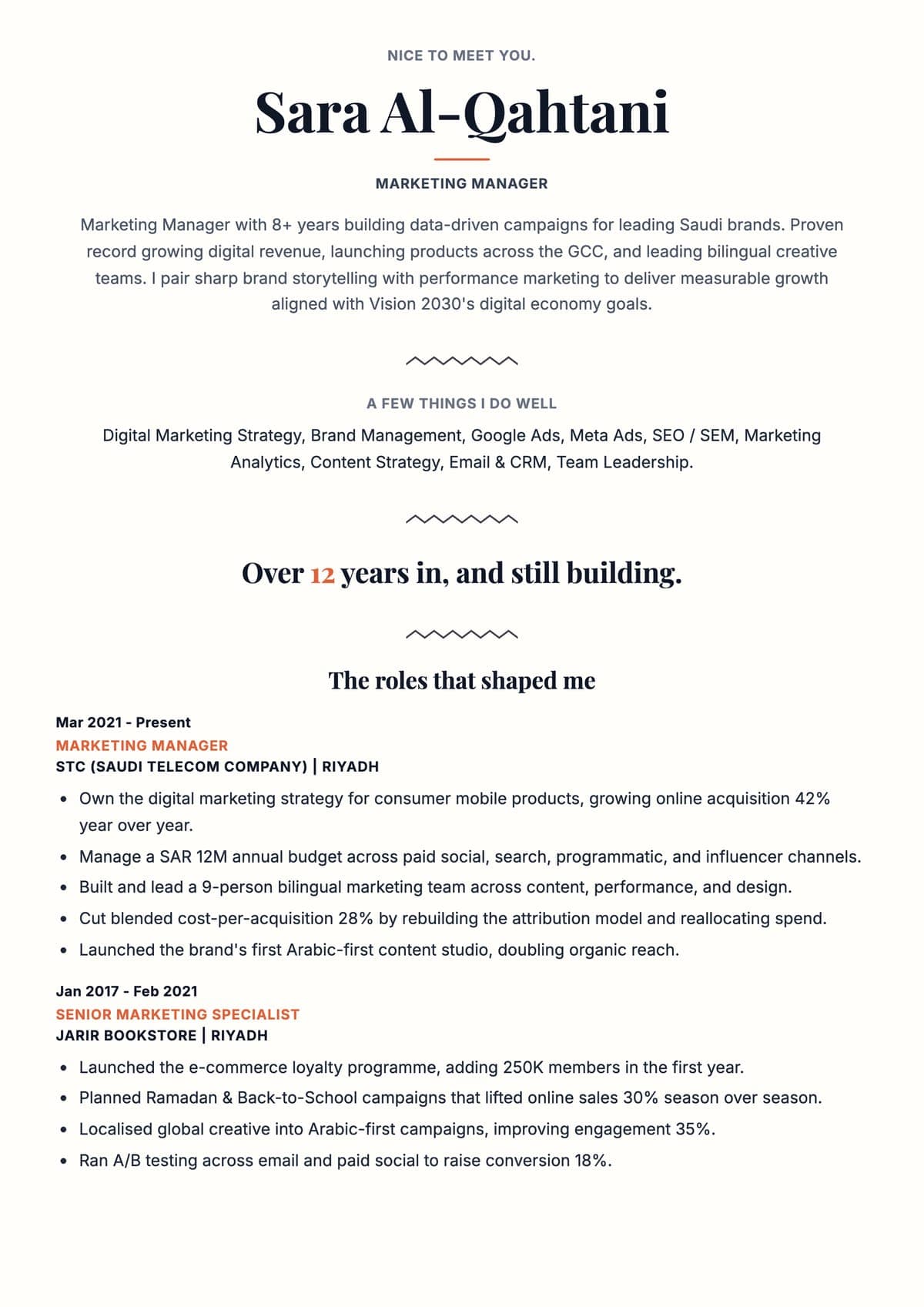 Storyteller template preview