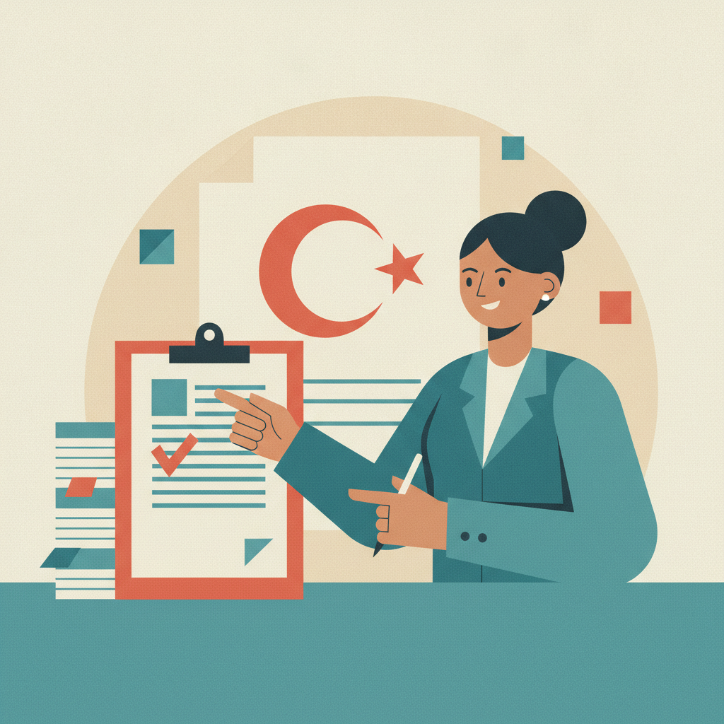 Foreign professional working in Turkey