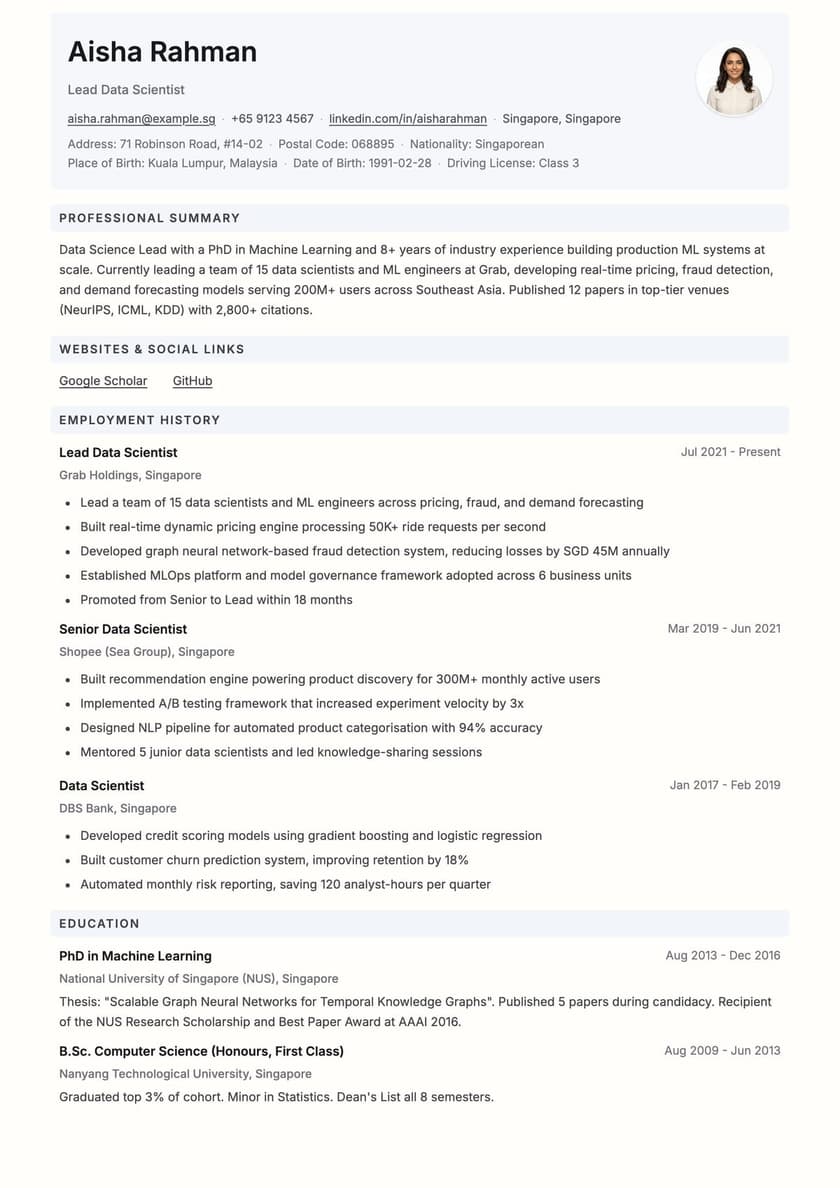 Structured Premium